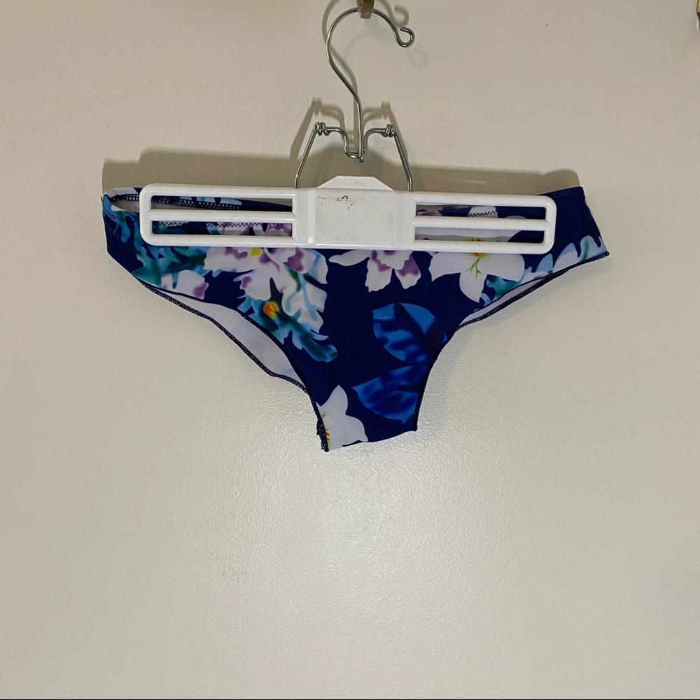 Floral bathing suit bottoms